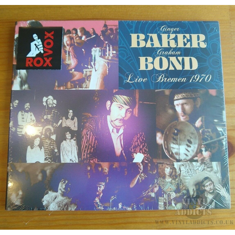 Ginger Baker Graham Bond Live Bremen 1970 New & Sealed Vinyl Addicts