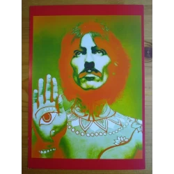 George Harrison - Promotional A5 Postcard