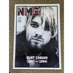 Kurt Cobain - NME - New Musical Express - 16th April 1994 - Poster