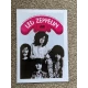 Led Zepplin (pink) A5 Postcard