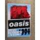 Oasis - Civic Hall Wolverhampton 1994 - A3 Poster