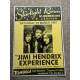 Jimi Hendrix Experience - Starlight Room Boston - March 1967 - A3 Poster