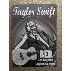 Taylor Swift - Red - Los Angeles 2013 - A3 Poster (B&W)