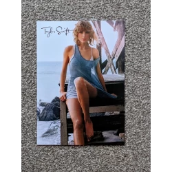 Taylor Swift - Beach - Promotional A5 Postcard