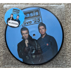 Oasis - Live 25 - London & Manchester - 7" Picture Disc